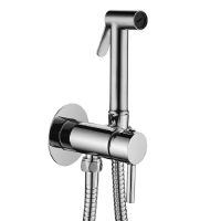 Гигиенический душ со смесителем Paffoni Tweet Round ZDUP110CR Хром — фото 1, Гигиенические души