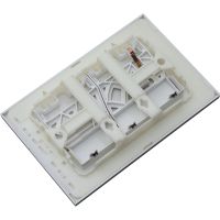 Клавиша смыва Schell Konklav SCL031221599 Белая — фото 4, Кнопки смыва