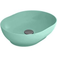 Раковина-чаша Bien Motto 50 MTLG05001FD0T1000 Бирюзовая матовая — фото 1, Раковины