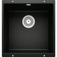 Кухонная мойка Blanco Rotan 400-U 526097 Черная — фото 1, Кухонные мойки