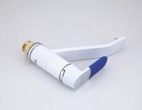 Смеситель для кухни Frap H34 F4534 Белый Хром — фото 6, Смесители для кухни