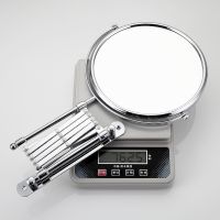 Косметическое зеркало Frap F6408 с увеличением Хром — фото 7, Аксессуары для ванной