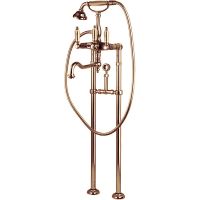 Смеситель для ванны Cezares First VDPS2 FIRST-VDPS2-02-M Бронза — фото 1, Смесители напольные