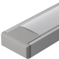 Профиль алюминиевый Arlight Mic 029024 накладной для контурной подсветки Серебристый — фото 1, Профили для светодиодных лент