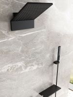 Товар: Верхний душ Vincea Futura VSHD-2F11MB Черный матовый - фото 3 Верхний душ Vincea Futura VSHD-2F11MB Черный матовый — фото 3, Верхние души