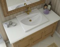 Раковина Эстет Белла 60 ФР-00000773 Белая — фото 4, Раковины встраиваемые сверху