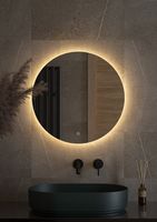 Товар: Зеркало Defesto Opti 60x60 DF 2853S с подсветкой 15W-3000К/Сенсорный выключатель/Теплый белый свет - фото 2 Зеркало Defesto Opti 60x60 DF 2853S с подсветкой 15W-3000К/Сенсорный выключатель/Теплый белый свет — фото 2, Мебель для ванной