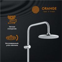 Душевая система Orange S07cr Хром — фото 13, Душевое оборудование. Душевая программа