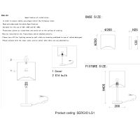 Настольная лампа Crystal Lux Серебро Никель арт-SERGIO LG1 NICKEL — фото 5, Настольные лампы