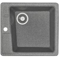 Кухонная мойка Aquaton Парма 47 1A713032PM230 Серая — фото 1, Кухонные мойки