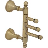 Вешалка для полотенец Veragio Gialetta VR.GIL-6435.BR Бронза — фото 1, Крючки для полотенец