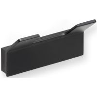 Двойной крючок Bemeta Nero 135106030 Черный матовый — фото 1, Крючки для полотенец