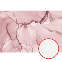 Фреска Ortograf Fluid art 33640 Фактура бархат FX Флизелин (4*2,7) Розовый, Абстракция — фото 1, Фрески