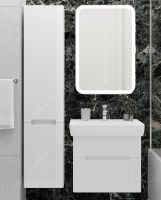 Товар: Тумба под раковину Laparet Accord 60 Acc.01.60/P/W подвесная Белая - фото 5 Тумба под раковину Laparet Accord 60 Acc.01.60/P/W подвесная Белая — фото 5, Мебель для ванной