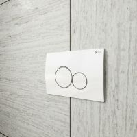 Клавиша смыва Point Виктория PN44061WC Белая Хром — фото 3, Комплектующие для душевого оборудования