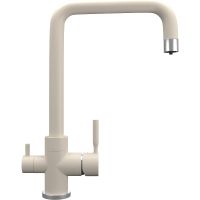 Смеситель для кухни Ulgran Quartz UQ-019-02 Лен — фото 1, Смесители