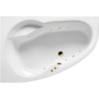 Акриловая ванна Excellent Newa 160x95 L WAEX.NEL16.SOFT.GL с гидромассажем — фото 1, Ванны