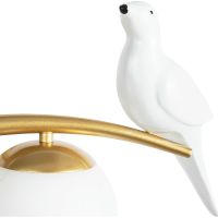 Настенный светильник Artelamp Eltanin A3422AP-1GO Золото Белый — фото 1, Светильники