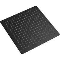 Верхний душ Berges Ventas S Black 074002 Черный матовый — фото 1, Верхние души