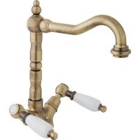 Смеситель для раковины Cezares First-LS2-02-Bi Бронза — фото 1, Смесители для раковины