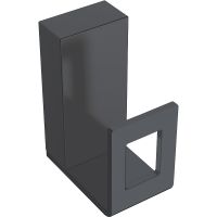 Крючок Boheme Q 10946-B Черный матовый — фото 1, Крючки для полотенец