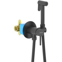 Товар: Гигиенический душ со смесителем Aquatek Европа AQ1021MB Черный матовый - фото 2 Гигиенический душ со смесителем Aquatek Европа AQ1021MB Черный матовый — фото 2, Гигиенические души