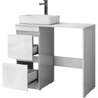 Тумба под раковину Vigo Urban 40 tn.URB.40.2Y Белая — фото 2, Тумбы под раковину