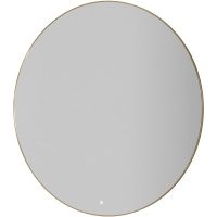 Зеркало Boheme Modern 120 545-120-G с подсветкой Золото с сенсорным выключателем и подогревом — фото 1, Мебель для ванной