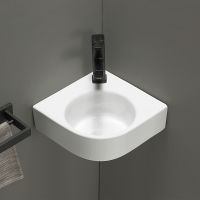 Товар: Раковина Vincea 44 VBS-502 угловая Белая - фото 2 Раковина Vincea 44 VBS-502 угловая Белая — фото 2, Мини-раковины