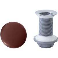 Донный клапан Allen Brau Fantasy 5.11001.BD click-clack Бордо — фото 3, Донные клапаны