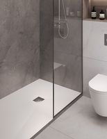 Душевой поддон из искусственного камня Stpool Lite 140х80 1237424 White Matt — фото 3, Душевые поддоны из искусственного камня