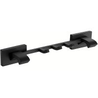 Вешалка для полотенец Gappo G0716-36 Черная матовая — фото 1, Крючки для полотенец