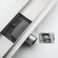 Товар: Душевой лоток Gappo G88007-3 с решеткой Нержавеющая сталь - фото 2 Душевой лоток Gappo G88007-3 с решеткой Нержавеющая сталь — фото 2, Душевые лотки