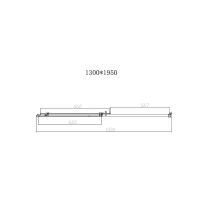 Душевая дверь Vincea Slim-N 130 VDS-4SN130CLB профиль Черный стекло прозрачное — фото 6, Раздвижные душевые двери