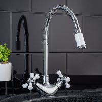 Смеситель для кухни Ростовская Мануфактура Сантехники SL92W-279F Хром — фото 3, Смесители