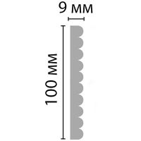 Товар: Молдинг Decomaster DI 111 2400x100x9 мм - фото 3 Молдинг Decomaster DI 111 2400x100x9 мм — фото 3, Молдинги