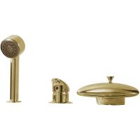 Смеситель на борт ванны Boheme Niagara 397 Бронза — фото 1, Смесители