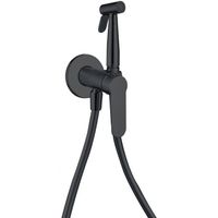 Гигиенический душ со смесителем Aquanet Passion AF300-52B Черный — фото 1, Душевое оборудование. Душевая программа