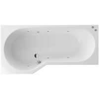 Акриловая ванна Excellent Be Spot 160x80 L WAEX.BSL16.SOFT.CR с гидромассажем — фото 1, Ванны