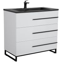 Товар: Тумба с раковиной Parly Spa Bella 90 Bella-T90 10152 Белая глянцевая - фото 1 Тумба с раковиной Parly Spa Bella 90 Bella-T90 10152 Белая глянцевая — фото 1, Тумбы с раковиной