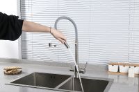 Смеситель для кухни Gappo G4399-5 Нержавеющая сталь Серый — фото 4, Смесители для кухни