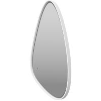 Зеркало Brevita Venus 60 VEN-Var-060-white с подсветкой Белое матовое с сенсорным выключателем — фото 2, Мебель для ванной