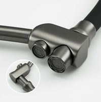 Товар: Смеситель для кухни Gappo G4398-19 Графит Черный - фото 6 Смеситель для кухни Gappo G4398-19 Графит Черный — фото 6, Смесители