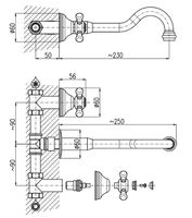 Товар: Смеситель для раковины Rav Slezak Morava retro MK531 Хром - фото 2 Смеситель для раковины Rav Slezak Morava retro MK531 Хром — фото 2, Смесители