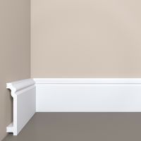 Плинтус Bello Deco XPS П 4 00-00004589 2000x100x20 мм — фото 1, Плинтуса напольные