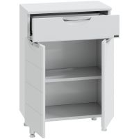 Тумба СанТа Родос 60 306003 Белая — фото 2, Комоды и тумбы для ванной комнаты