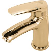 Смеситель для раковины Orange Alfi M18-021gd Золото — фото 2, Смесители для раковины