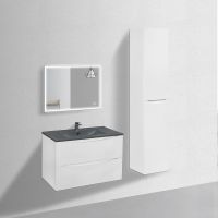 Тумба под раковину Vincea Mia 75 VMC-2MC750GW подвесная G.White — фото 6, Тумбы под раковину