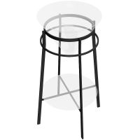 Товар: Консоль под раковину Kerama Marazzi Cono CO.44\BLK.M Черная матовая - фото 2 Консоль под раковину Kerama Marazzi Cono CO.44\BLK.M Черная матовая — фото 2, Мебель для ванной