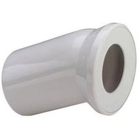 Отвод Viega 101855 22.5 градусов с манжетным уплотнением Белый — фото 1, Гофры и отводы